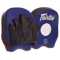 Міні-лапа боксерська вигнута тренувальна Кожвініл FAIRTEX FMV14 19x17x5см 2штуки
