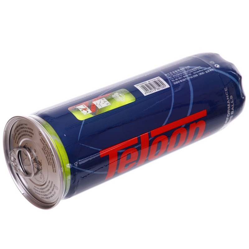 М'ячі для великого тенісу TELOON POUND 3шт WZT828003 салатовий