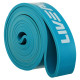 Гума петля для підтягувань та тренувань стрічка силова LiveUp SUPER BAND LP8410-M 16-39кг синій
