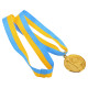 Медаль спортивна зі стрічкою Sport WREATH C-1489-5 ø5см золото, срібло, бронза