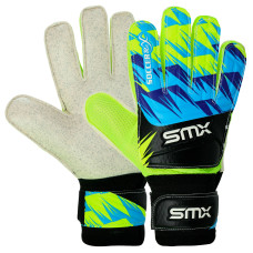 Рукавиці воротарські SOCCERMAX FB-4228 розмір 7-9 Синій-жовтий