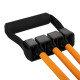 Еспандер трубчастий з ручками Sport Resistance Band 8021-4 навантаження-18кг довжина-75см жовтий