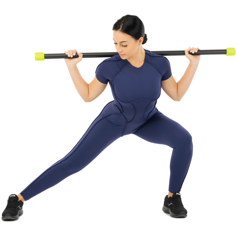 Бодібар Body Bar LiveUp LP8145-3 вага 3кг чорний-зелений