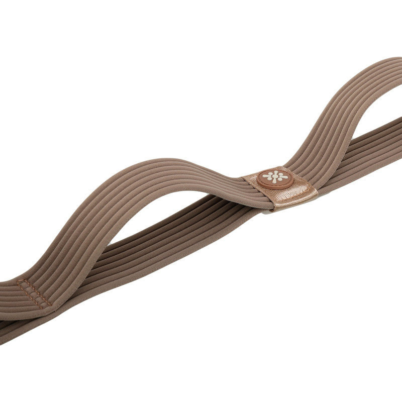 Стрічка стропа з петлями для розтяжки BLOOM STRETCH STRAP LB7087 коричневий