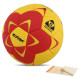М'яч гандбольний STAR NEW PROFESSIONAL GOLD HB420 размер 0 жовтий-червоний