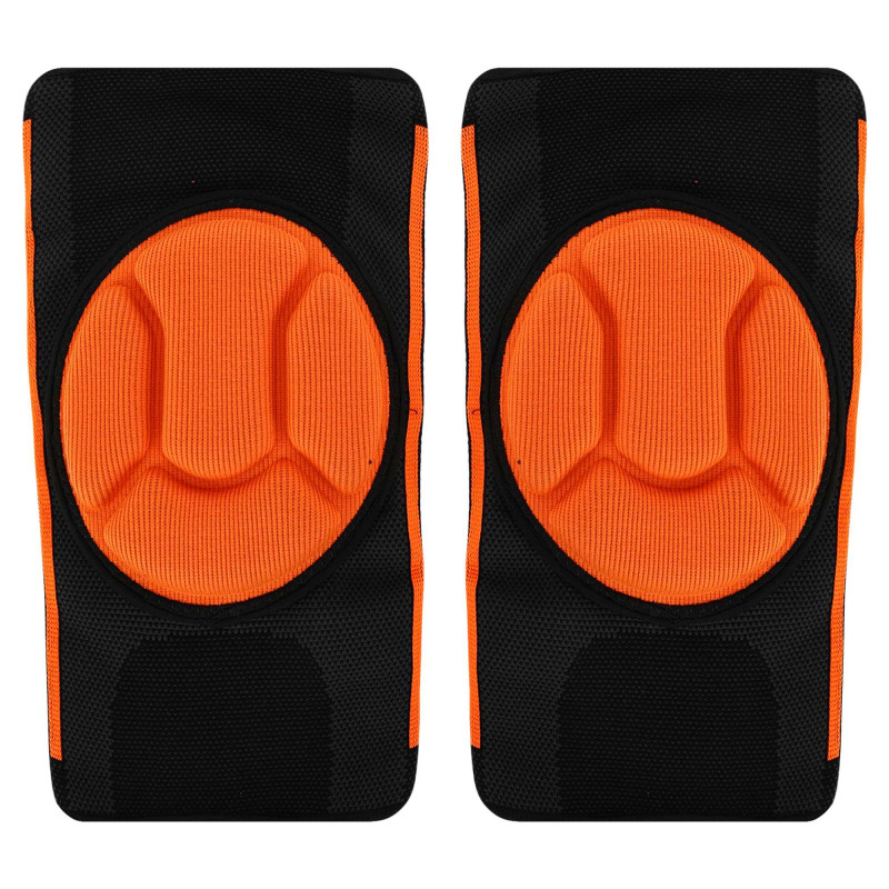 Наколінники спортивні MUTE MT-302-1 S-L 2шт Чорний-помаранчевий