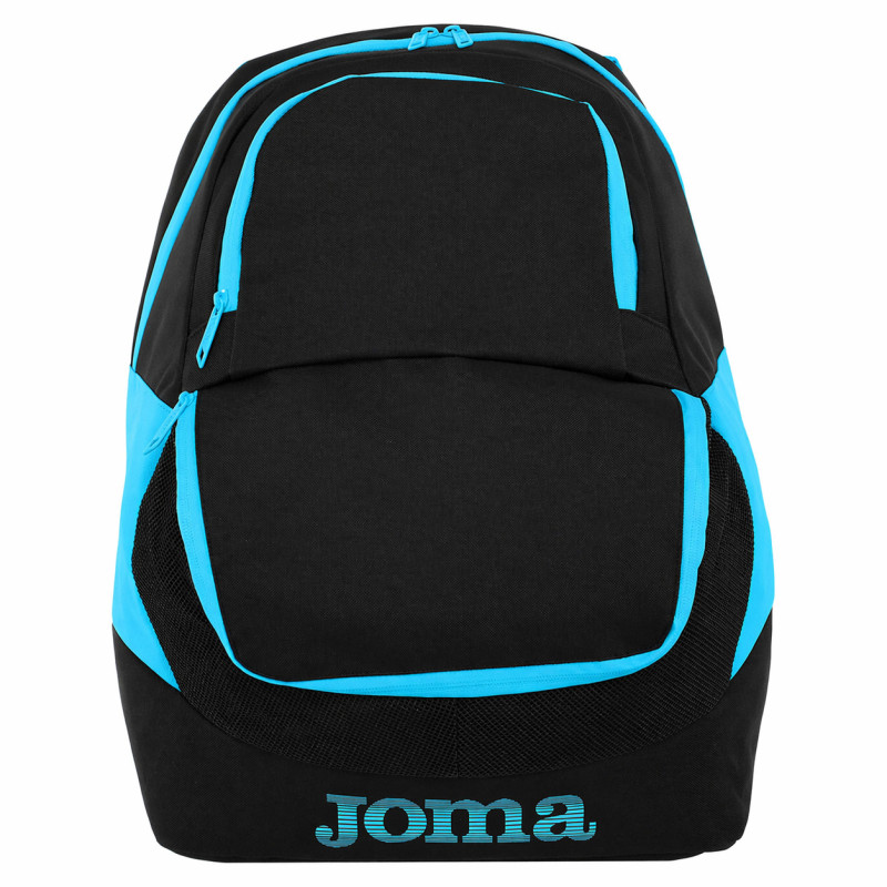 Рюкзак спортивний Joma DIAMOND II 400235-116 44,2л чорний-бірюзовий