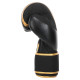 Рукавиці боксерські на липучці PU HARD TOUCH BO-4250 10-14 унцій Чорний-помаранчевий