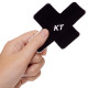 Кінезіо тейп призначений для спрямованого знеболювання KT TAPE PRO X Kinesio tape XSTRIP 15шт чорний