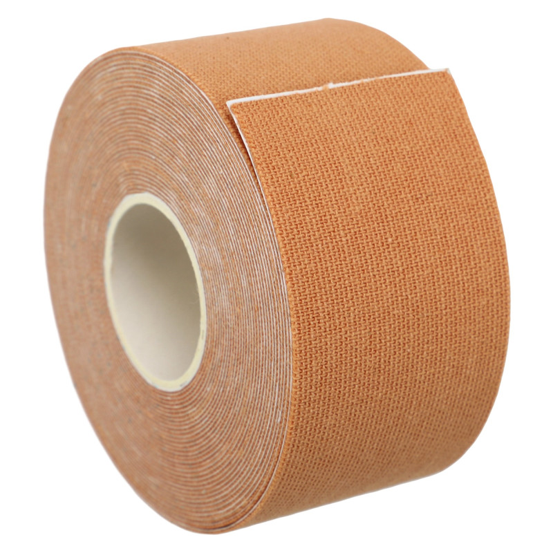 Кінезіо тейп для тейпування грудей Kinesio tape BOOB Sport BC-1093-3_8 розмір 3,8смх5м бежевий