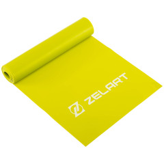Стрічка еластична для фітнесу та йоги Zelart FI-7796-2 салатовий