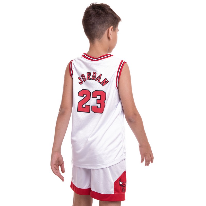 Форма баскетбольна дитяча NBA клуб Chicago Bulls 23 5351 S-2XL Червоний-білий