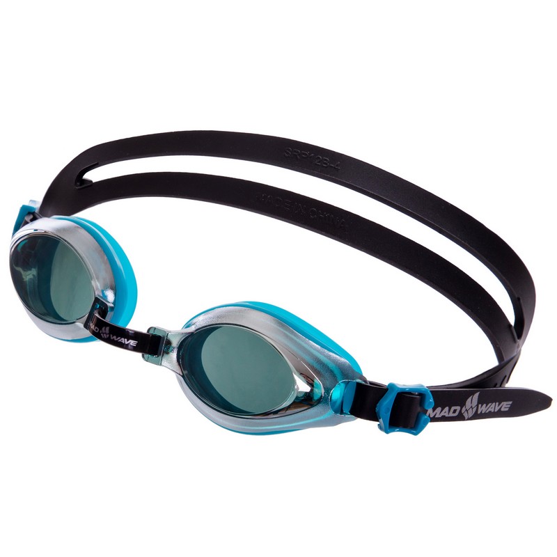 Окуляри для плавання юніорські дзеркальні лінзи MadWave AQUA MIRROR JUNIOR M041504