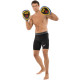 Лапа боксерська вигнута тренувальна Кожвініл BOXER Элит 2013-01 23х19х4,5см 2штуки