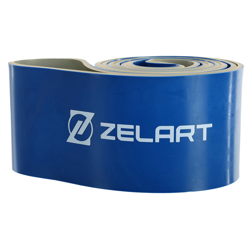 Гума петля для підтягувань та тренувань стрічка силова Zelart POWER LOOP FI-5439-7 754г сірий