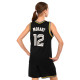 Форма баскетбольна дитяча NBA клуб Memphis Grizzlies 12 BA-6599 S-2XL чорний