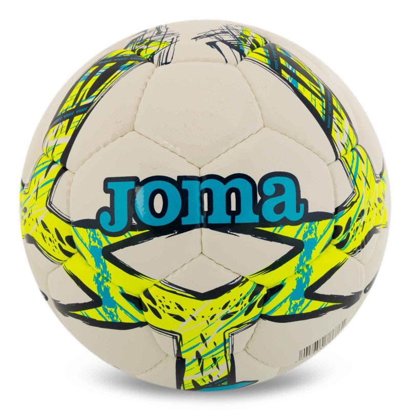 М'яч футбольний Joma DALI II 401412-216-T4 №4 TPU білий-жовтий