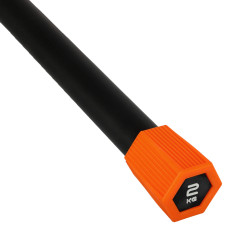 Бодібар Body Bar MDbuddy FI-5457-2 вага 2кг чорний