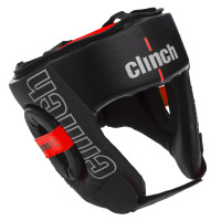 Шолом боксерський відкритий PU CLINCH C142 S-XL Чорний