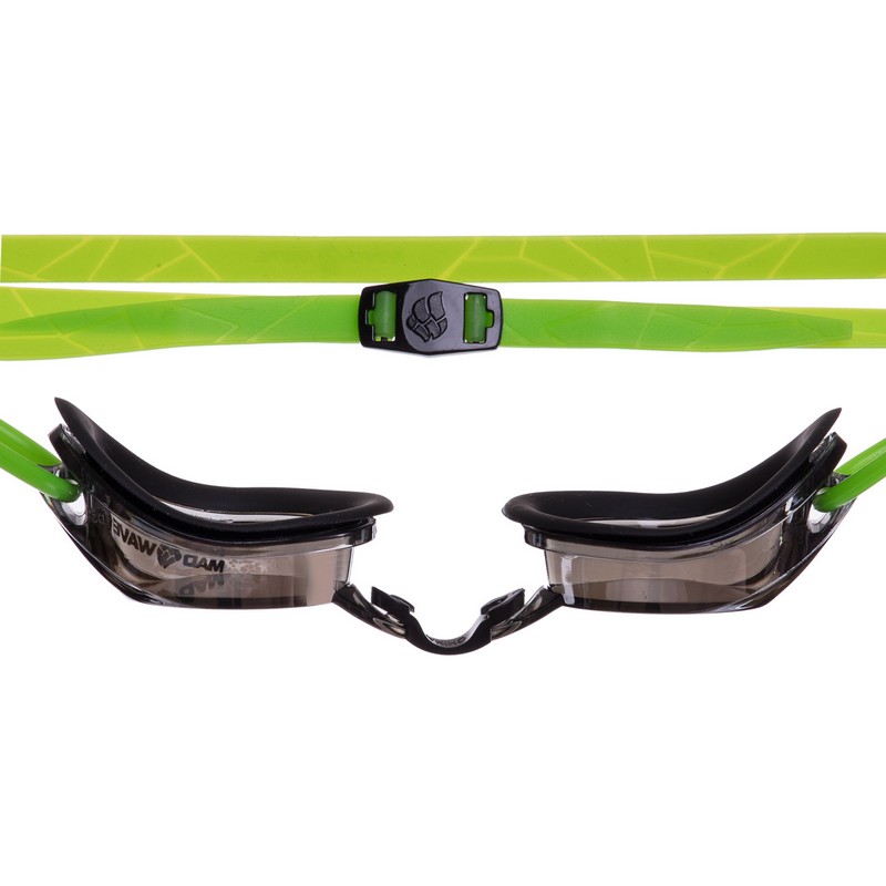 Окуляри для плавання стартові дзеркальні лінзи MadWave STREAMLINE Mirror II M045702