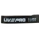 Гума петля для підтягування та тренувань стрічка силова LiveUp SUPER BAND LP8410-XL 39-77кг чорний