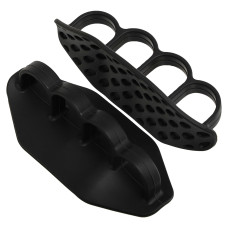 Накладки на долоні грипси Gym Grips для силових тренувань та турніка силіконові нековзні Sport TA-6742 2 шт чорний