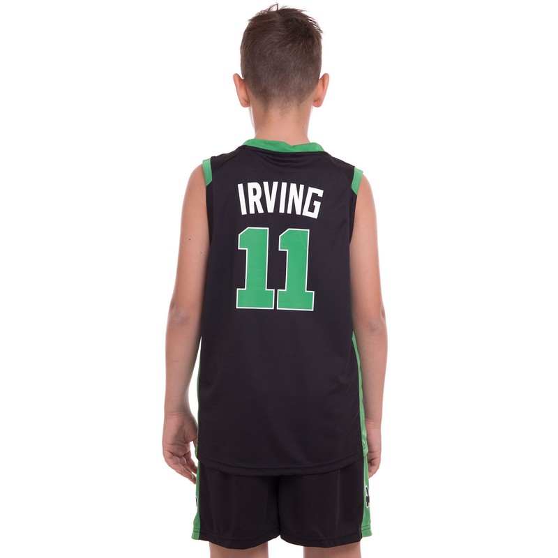 Форма баскетбольна дитяча NBA клуб Boston Celtics 11 BA-0967 S-2XL Білий-зелений