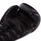 Рукавиці боксерські на шнурівці шкіряні UFC PRO Prem Lace Up UHK-75046 16унцій чорний