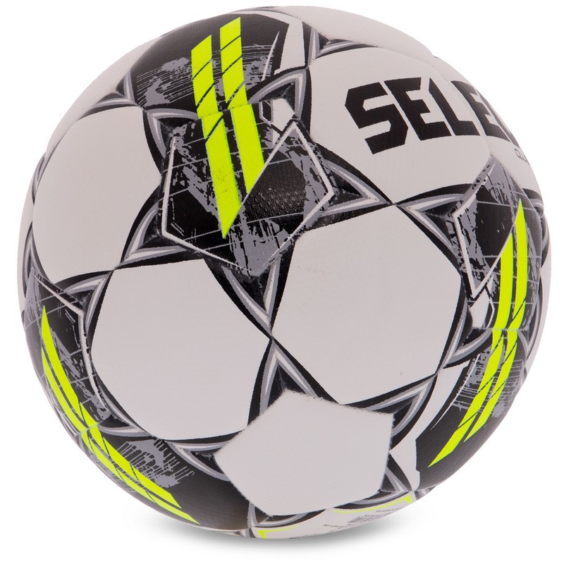 М'яч футбольний SELECT CLUB DB FIFA Basic V23 CLUB-5WGR №5 білий-сірий