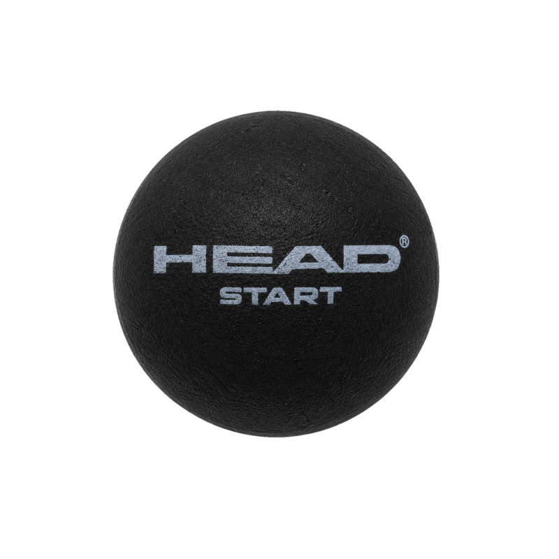 Набір м'ячів для сквошу HEAD START 287356 3шт чорний
