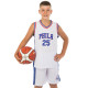 Форма баскетбольна дитяча NBA клуб Philadelphia 76ers 25 BA-0927 S-2XL Білий-синій