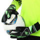 Рукавиці воротарські професійні із захистом пальців SOCCERMAX GK-4316 розмір 7-11 Чорний-зелений
