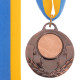 Медаль спортивна зі стрічкою тематична Sport AIM Бильярд C-4846-0021 ø5см золото, срібло, бронза