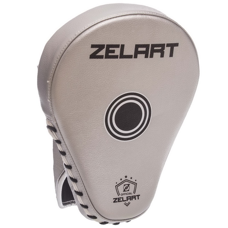 Лапа боксерська вигнута тренувальна PU ZELART BO-1350 25x19x4см 2штуки
