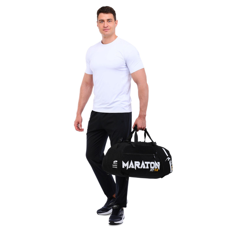 Рюкзак-сумка 2 в 1 MARATON BO-5112 55x30x25см чорний