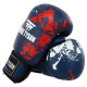 Рукавиці боксерські на липучці PVC MIKE TYSON VL-8448 10-14 унцій Чорний