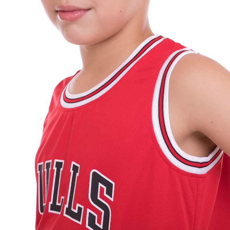 Форма баскетбольна дитяча NBA клуб Chicago Bulls 23 5351 S-2XL Червоний-білий