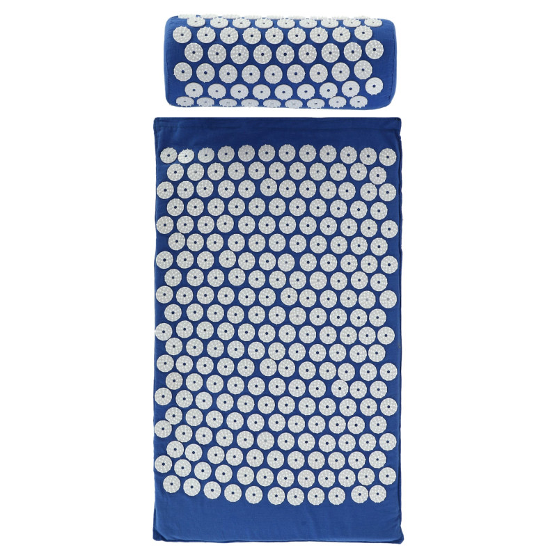 Набір масажний акупунктурний Аплікатор Кузнєцова 2в1 килимок та валик Acupressure mat Sport FI-0134