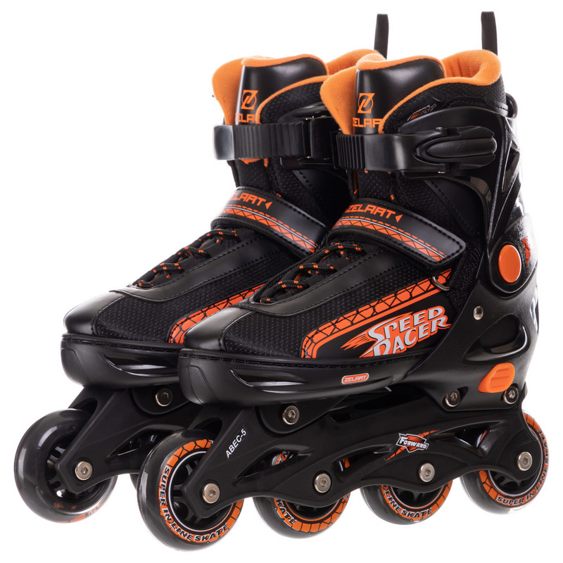 Роликові ковзани розсувні Zelart Z-2918 розмір 29-43 Рожевий