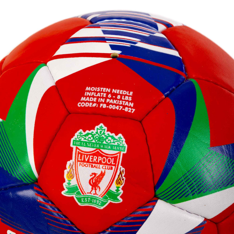 М'яч футбольний BALLONSTAR LIVERPOOL FB-0047-827 №5 PU червоний-синій-зелений