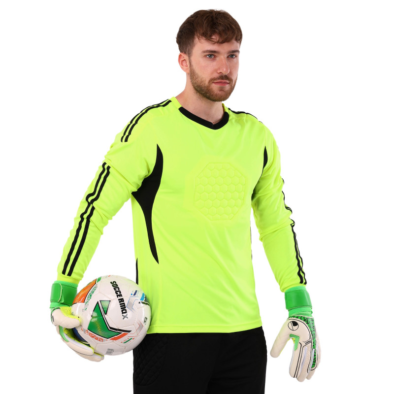 Рукавиці воротарські із захистом пальців FDSPORT FB-2004 розмір 8-10 Синій