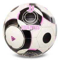 М'яч футбольний BALLONSTAR JUVENTUS FB-7583 №5 PU білий-чорний-рожевий