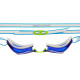 Окуляри для плавання стартові райдужні лінзи MadWave TURBO RACER II RAINBOW M045806