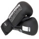 Рукавиці боксерські на липучці PU HARD TOUCH BO-4436 10-14 унцій Чорний