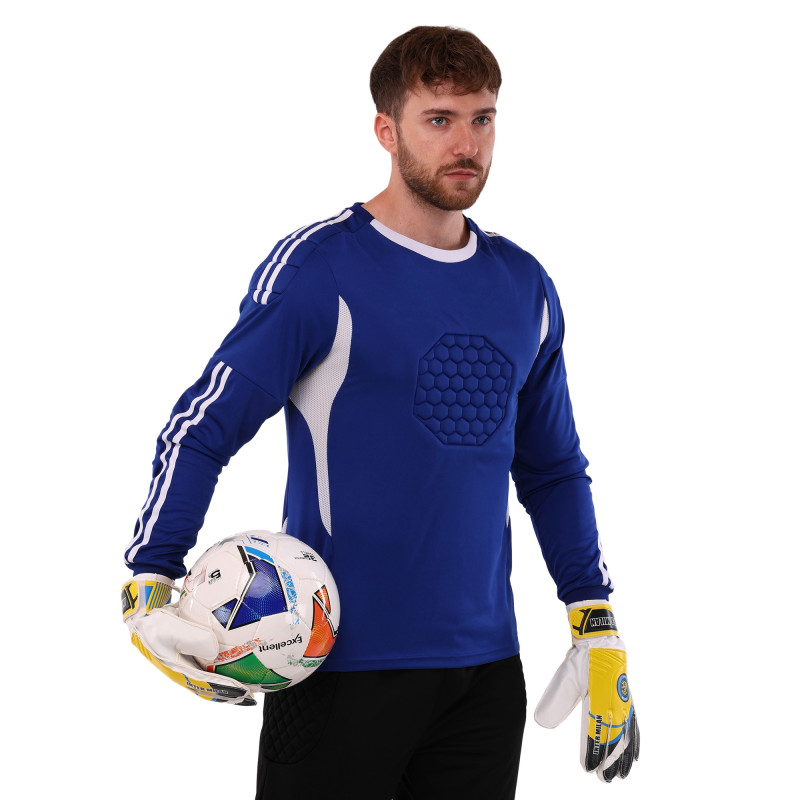 Рукавиці воротарські BALLONSTAR із символікою футбольного клубу INTER MILAN FB-0187-5 розмір 7-10 жовтий-чорний