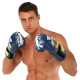 Рукавиці боксерські на липучці PVC MIKE TYSON MA-4263 10-14унцій Чорний