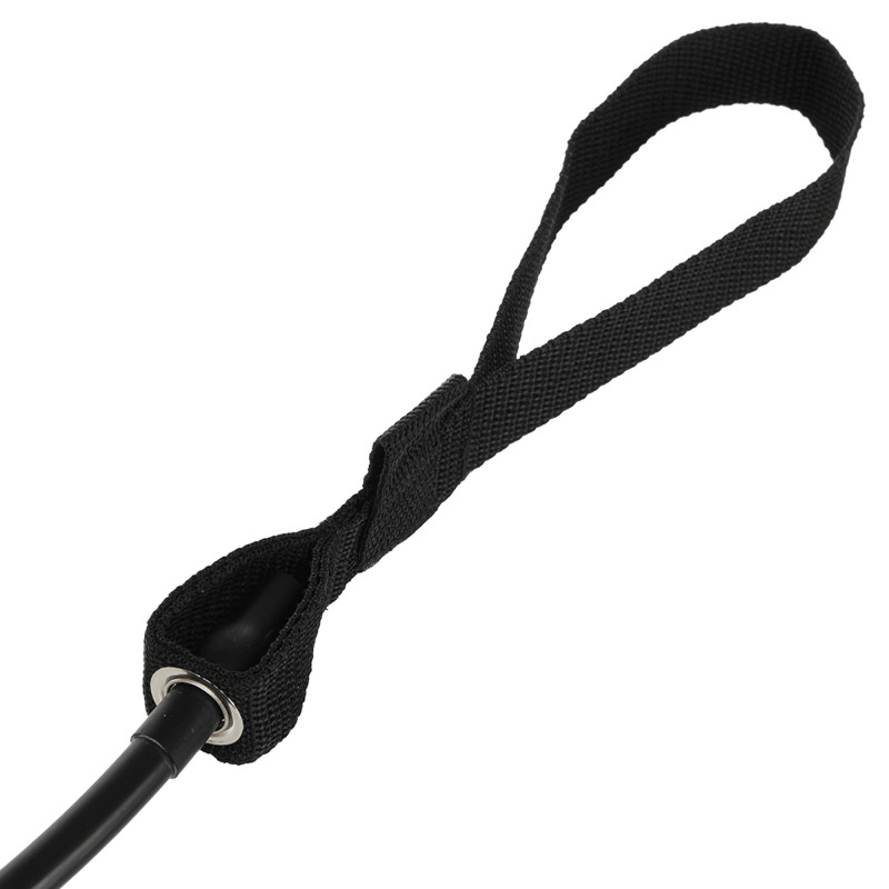 Палиця гімнастична з еспандерами Gym Stick для фитнеса Sport FI-4412 1,3м чорний
