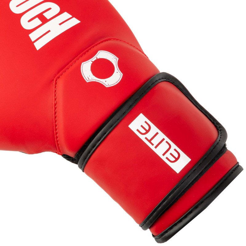 Рукавиці боксерські на липучці PU HARD TOUCH BO-5229 10-14унцій Бордовий