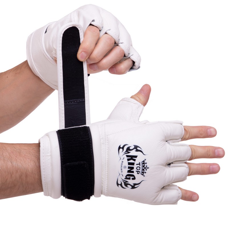 Рукавиці для змішаних єдиноборств MMA TOP KING Extreme TKGGE S-XL Червоний