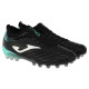 Бутси футбольні з носком JOMA NUMERO-10 N10W2531AG розмір 39-44 чорний-блакитний